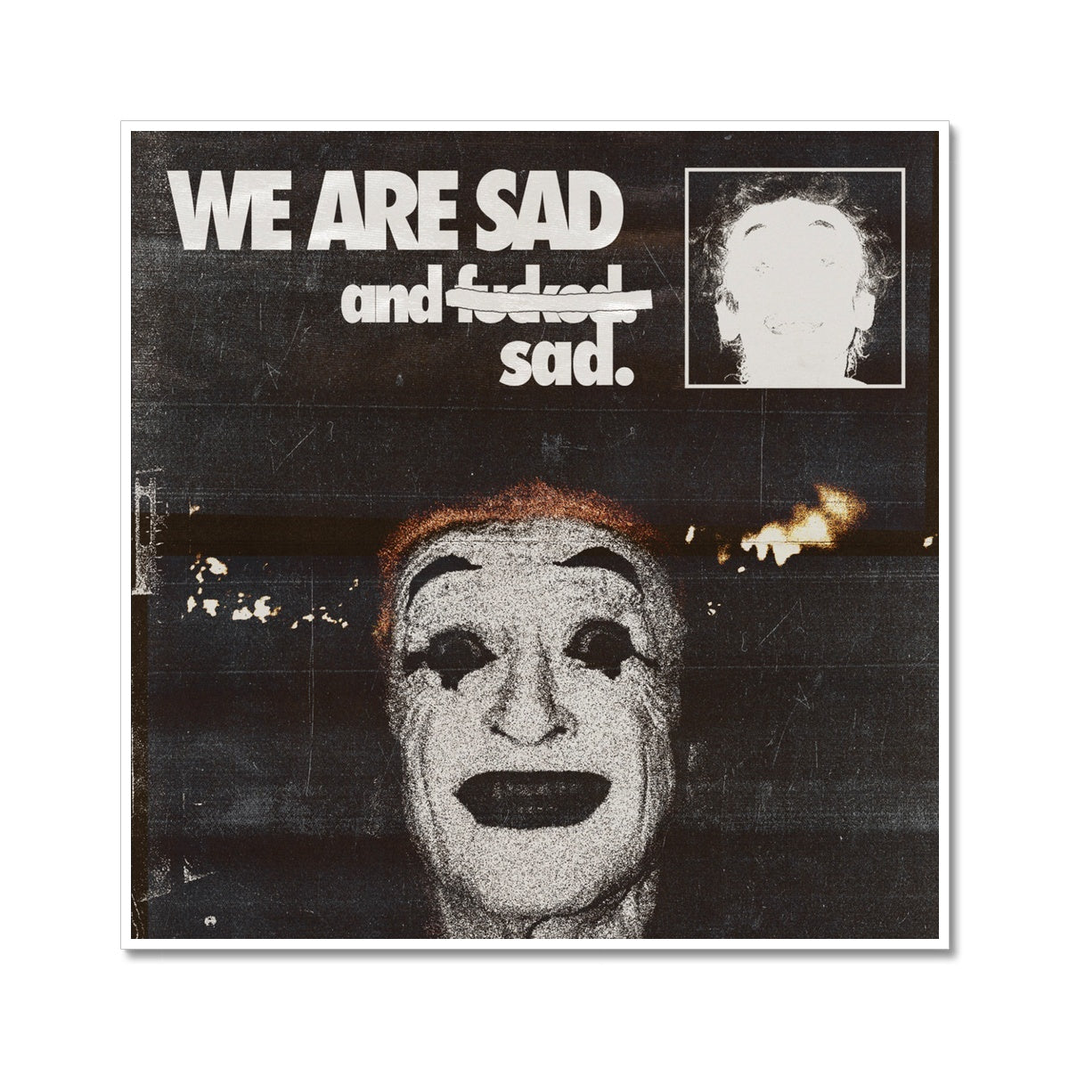 WE ARE SAD College Hoodie