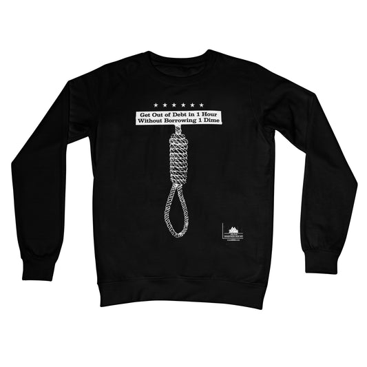 DEBT Crew Neck Sweatshirt