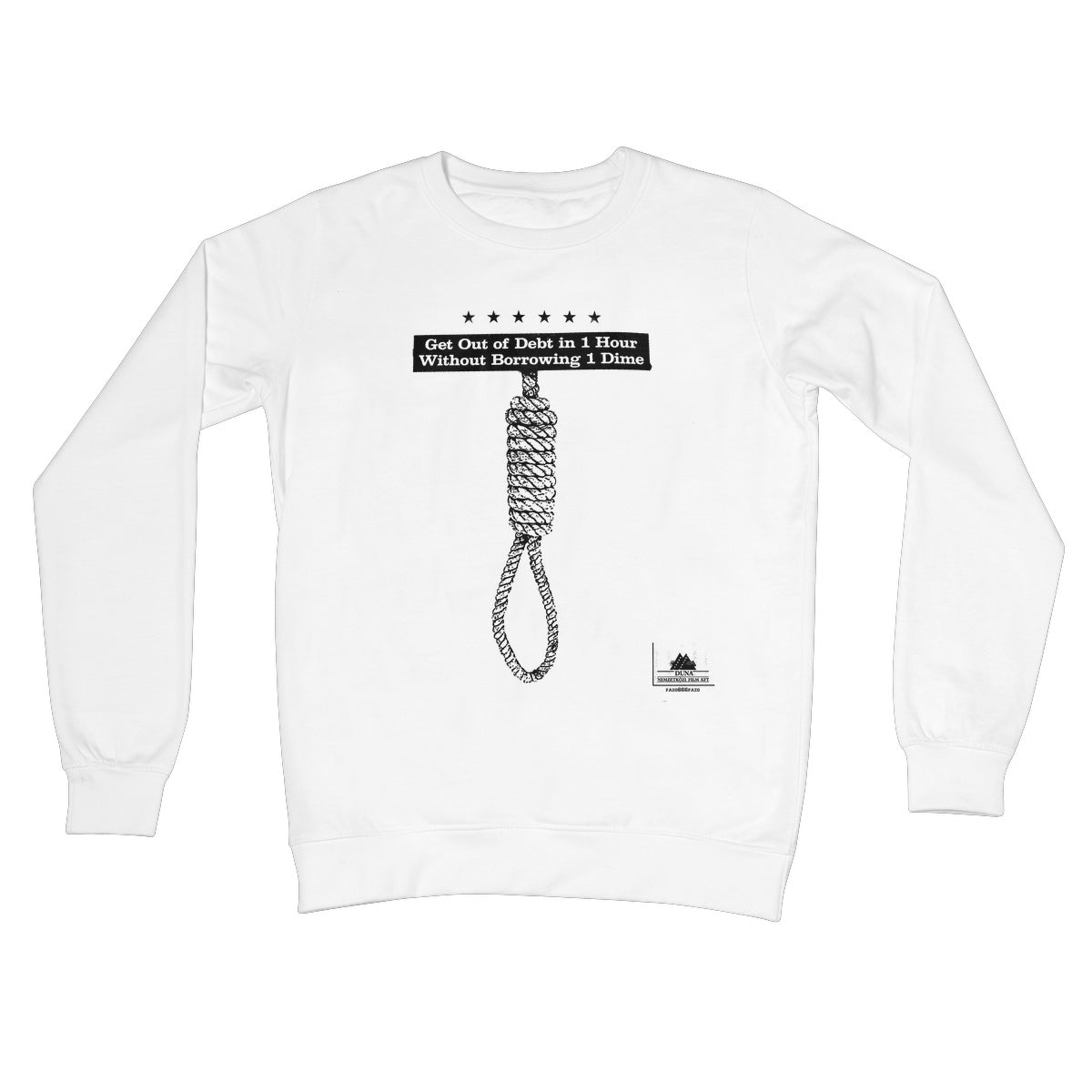 DEBT Crew Neck Sweatshirt