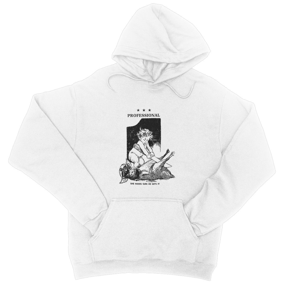PROFFEESSSIIONALL PIG CUTA College Hoodie